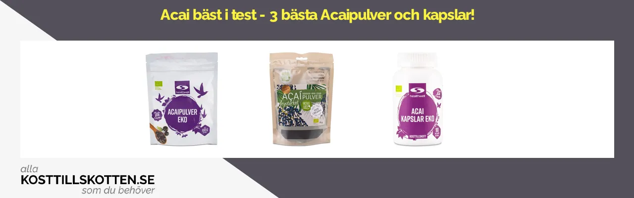 Acai bäst i test