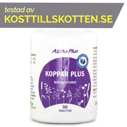 Koppar-tillskott bäst i test