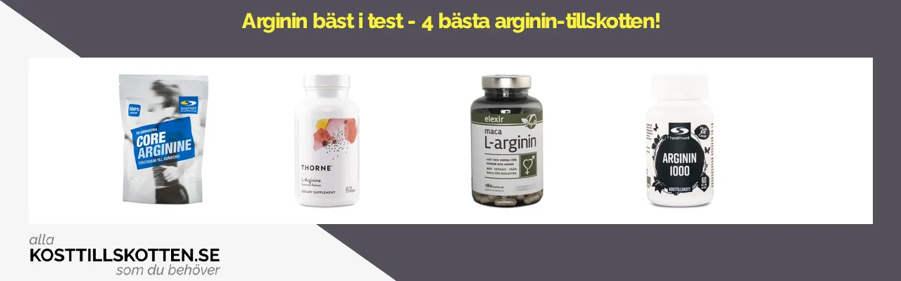 Arginin bäst i test