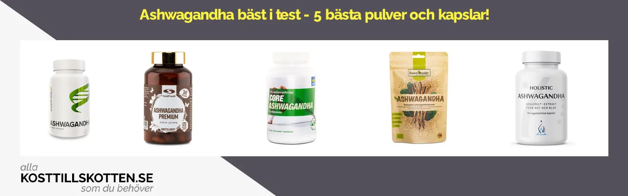 Ashwagandha bäst i test