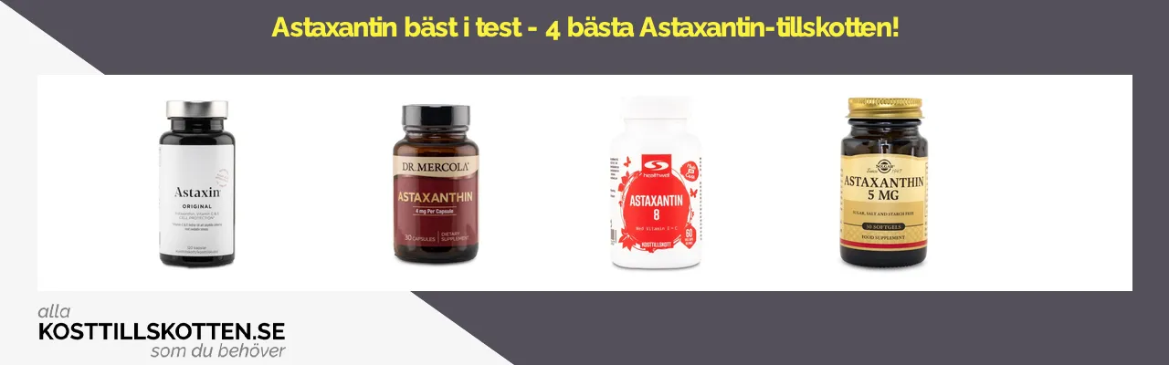 Astaxantin bäst i test