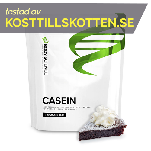 Body Science Casein ‐ perfekt för nyttig proteinpudding