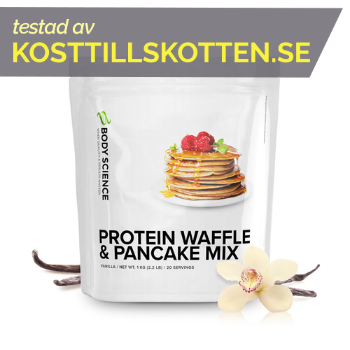 Body Science Protein Waffle & Pancake Mix ‐ Goda proteinpannkakor & proteinvåfflor