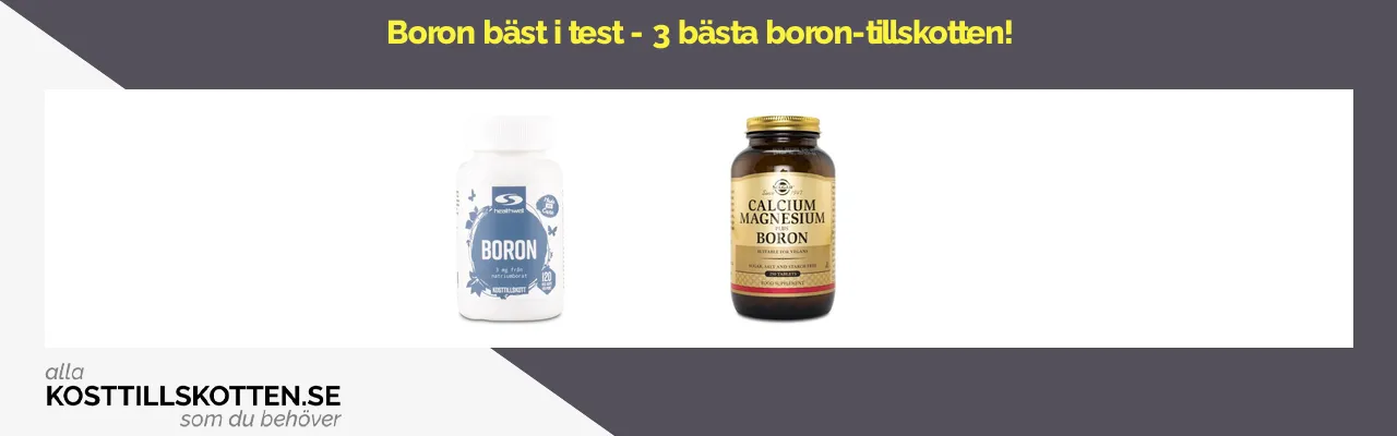 Boron bäst i test