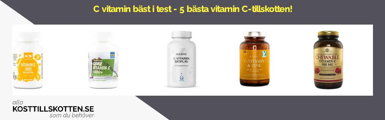 C vitamin bäst i test