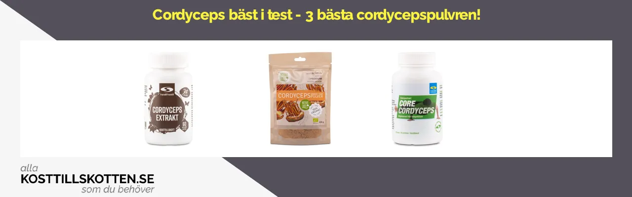 Cordyceps bäst i test