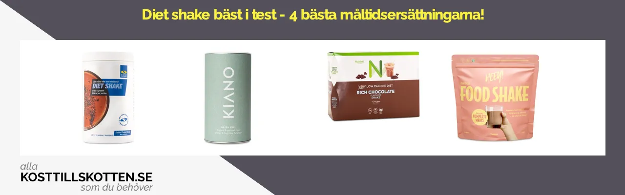 Diet shake bäst i test