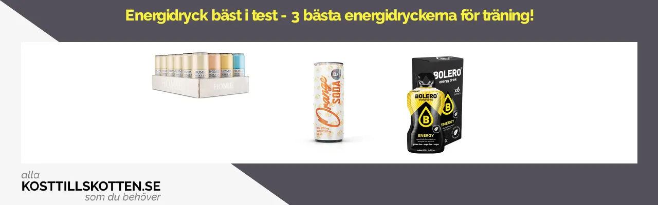 Energidryck bäst i test