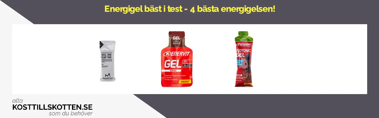 Energigel bäst i test