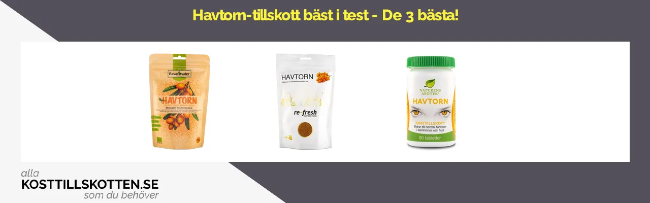 Havtorn bäst i test