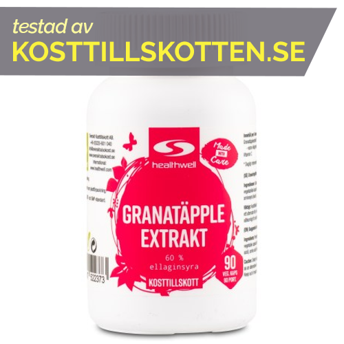 Granatäpple-extrakt bäst i test