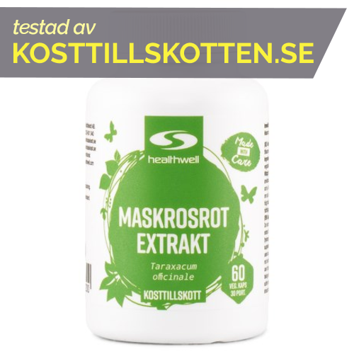 Maskrosrot bäst i test