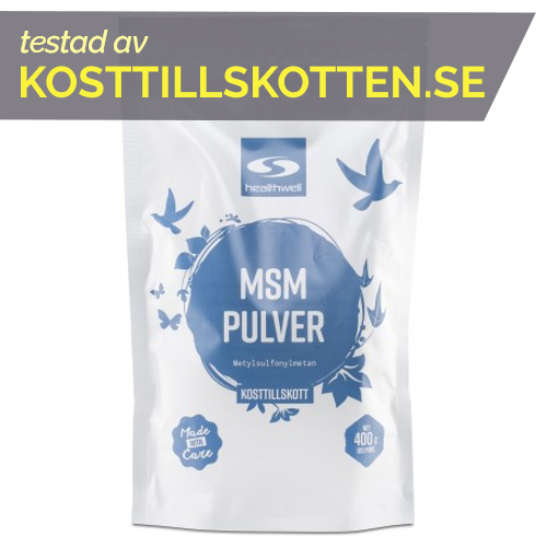 MSM-pulver bäst i test