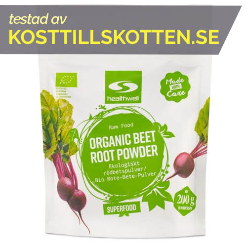 Rödbetspulver bäst i test