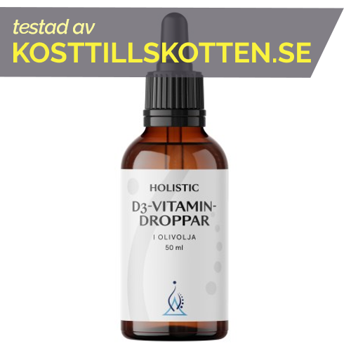 Holistic D3-vitamin Droppar i olja