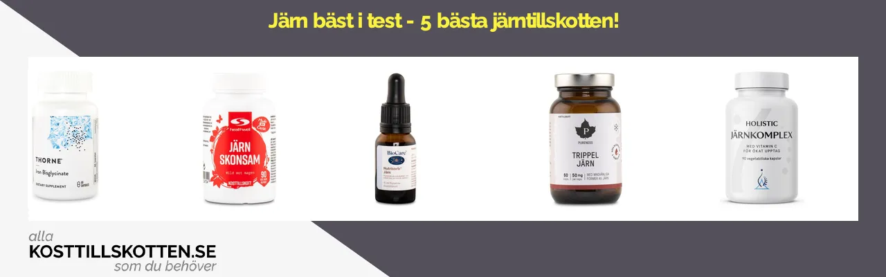 Järn bäst i test