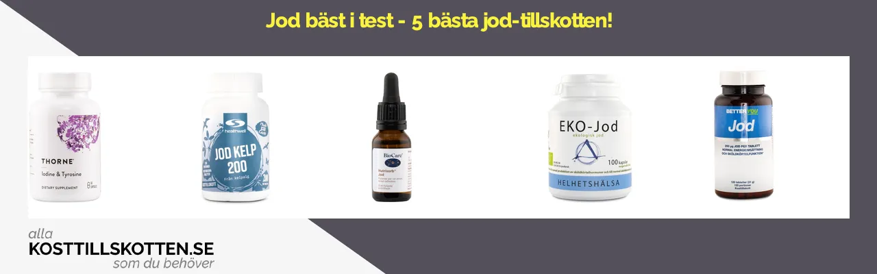 Jod bäst i test