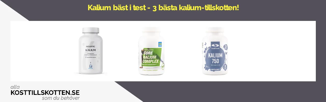 Kalium bäst i test