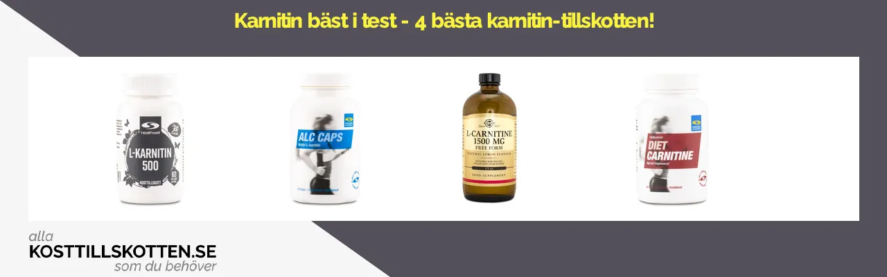 Karnitin bäst i test