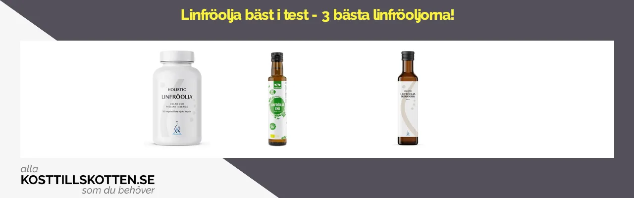 Linfröolja bäst i test