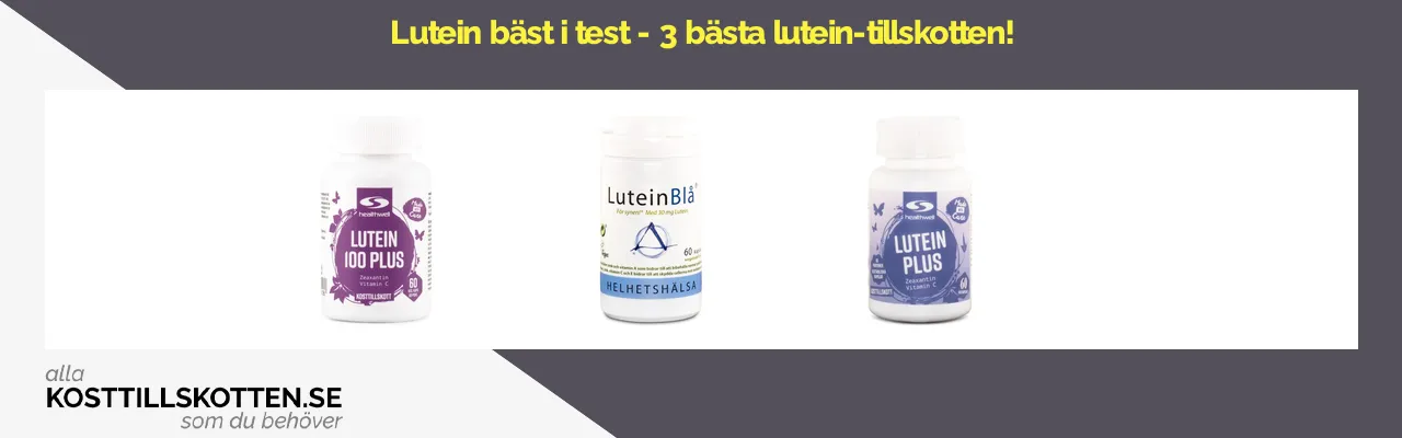 Lutein bäst i test