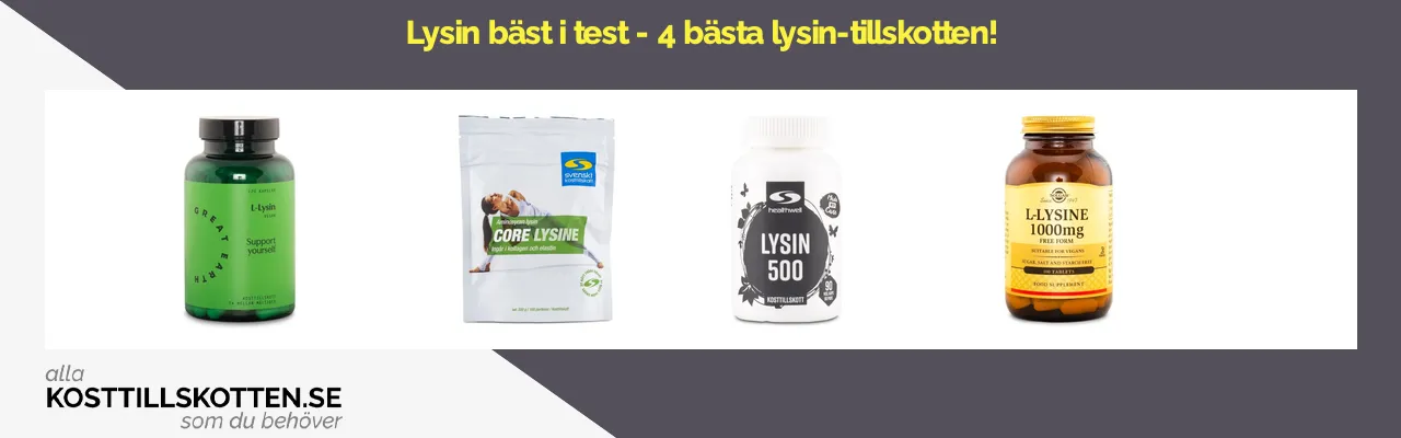 Lysin bäst i test