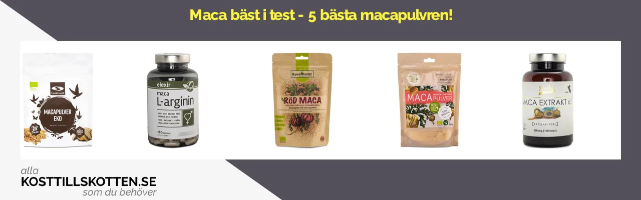 Maca bäst i test