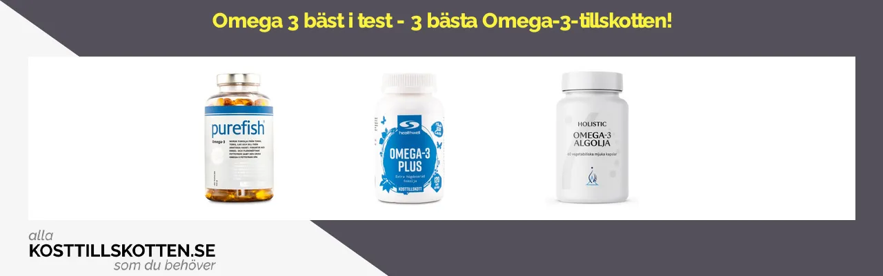 Omega 3 bäst i test