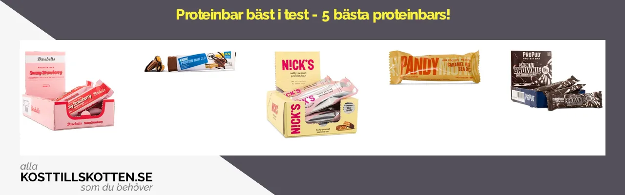 Proteinbar bäst i test