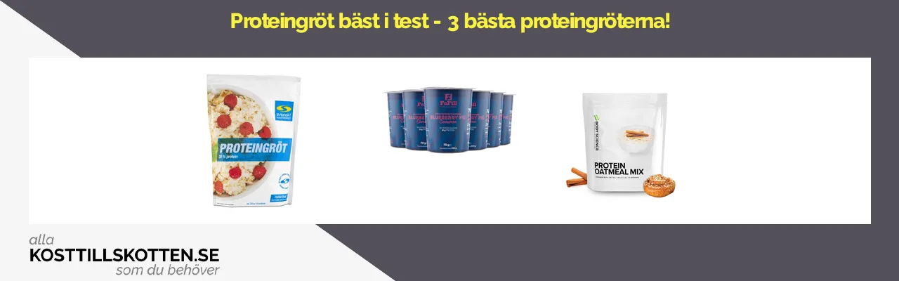 Proteingröt bäst i test