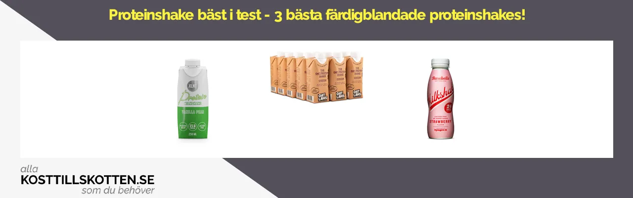 Proteinshake bäst i test