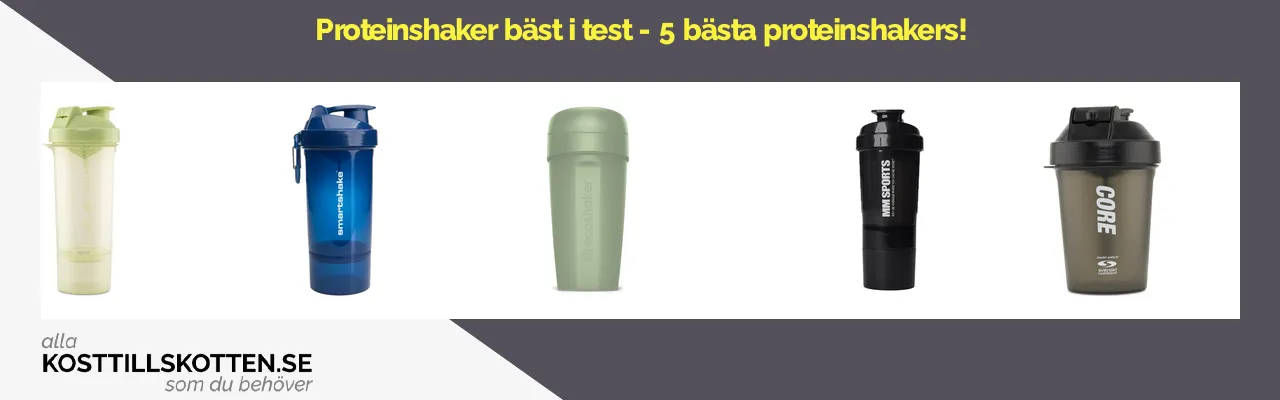 Proteinshaker bäst i test