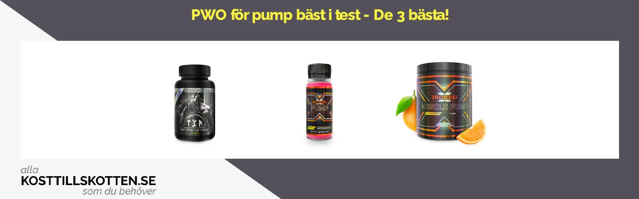 PWO för pump bäst i test - De 3 bästa!