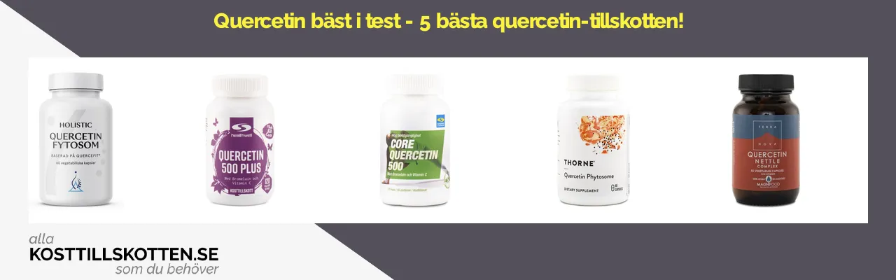 Quercetin bäst i test