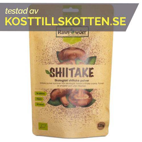 Shiitake bäst i test