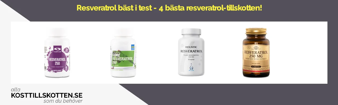 Resveratrol bäst i test