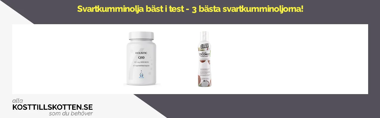 Svartkumminolja bäst i test